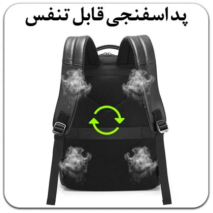 کیف و کوله پشتی چرم اورجینال بنج BANGE 6627