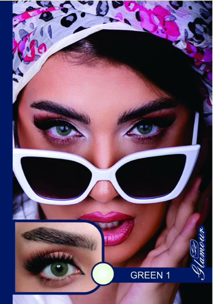لنز رنگی فصلی گلامور Glamour