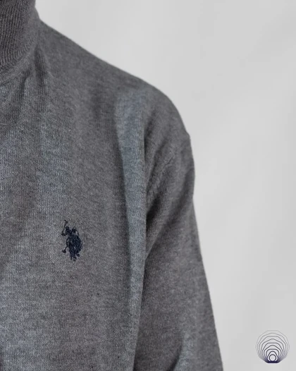 پلیور یقه اسکی مردانه U.S.Polo Assn – دو رنگ کاربردی