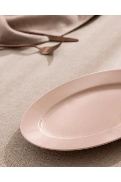 بشقاب قایقی Madame Coco مدل Nuit Bone China - صورتی