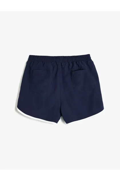 شلوارک شنای بزرگ با دور کمر کوتاه 4SAM00035MW