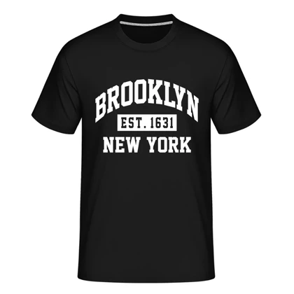 تیشرت طرح بروکلین brooklyn