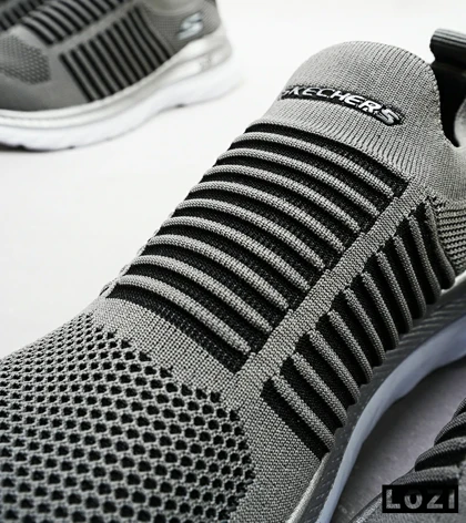 کفش کتانی طبی ورزشی خاکستری SKECHERS GHOST