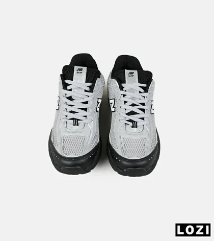 کفش کتانی مردانه و زنانه طوسی مشکی New Balance 509 مدل 7533