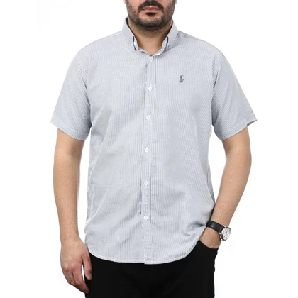 پیراهن آستین کوتاه مردانه برند مد مدل 14112102