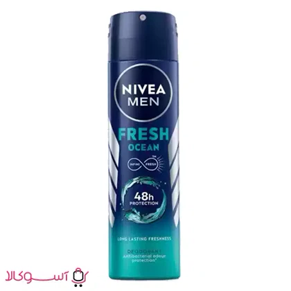 اسپری دئودورانت مردانه نیوآ مدل fresh ocean حجم 150 میل