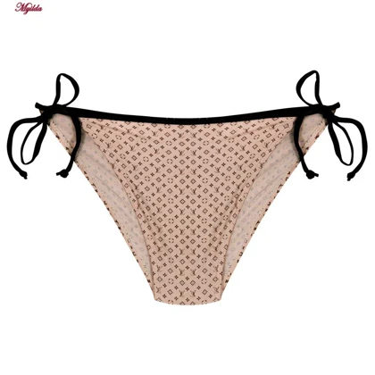مایو دو تکه زنانه رنگ قهوه ای ماییلدا کد 3903-3
