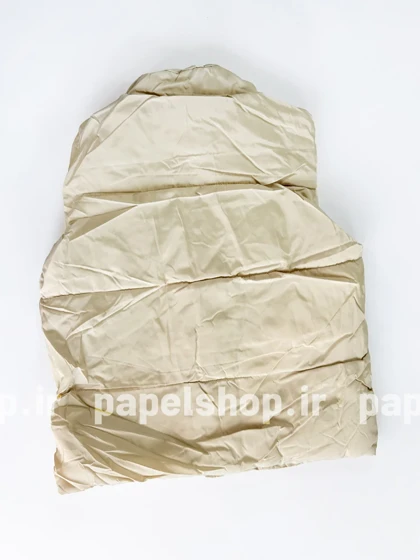 پافر زنانه شمعی زیپ مخفی دوجیب