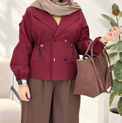 ترنچ کت آستردار نورا