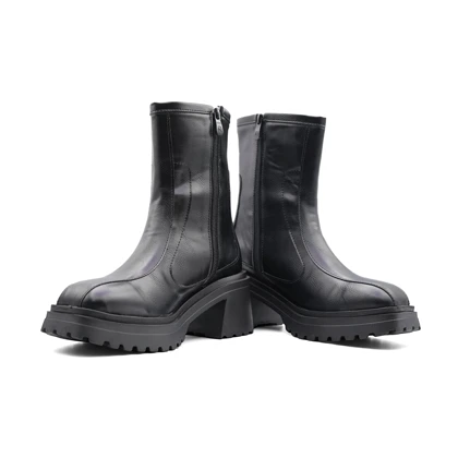کفش نیم بوت زنانه پاشنه‌دار مدل 0526 _ Boots