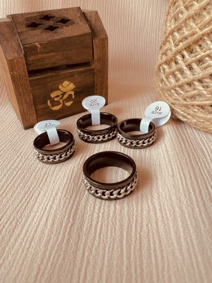 انگشتر رینگ کارتیه استیل