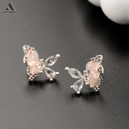 گوشواره طرح پروانه Butterfly Earrings SP1