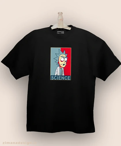 تیشرت لش مردانه و زنانه طرح ریک اند مورتی کد 893