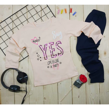 بلوز و شلوار دخترانه YES