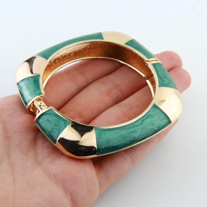 دستبند زنانه مدل مستطیل رنگی2