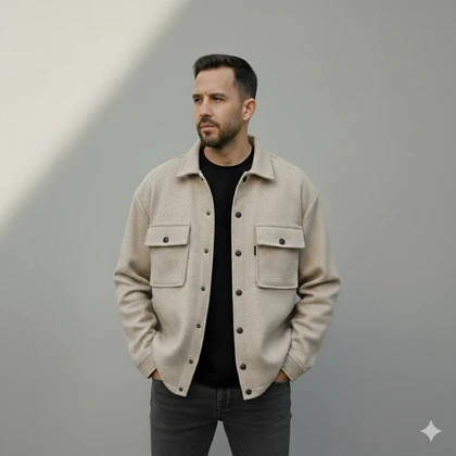 کت فوتر ضخیم پارچه ترک