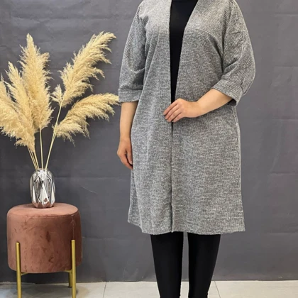 مانتو پاییزه زنانه بلند بیسکویتی