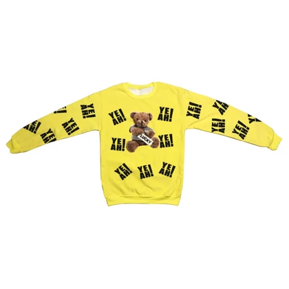 سویشرت دخترانه مدل خرسی PJ1074