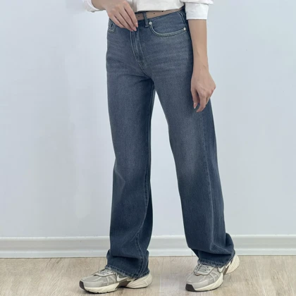 شلوار جین نیم بگ 1007787