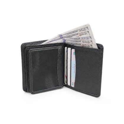 کیف پول مردانه چرم طبیعی مدل داناا