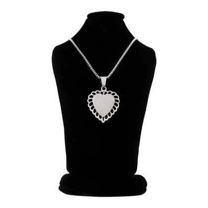 گردنبند دخترانه طرح قلبی