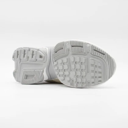 کتانی نایک V2K سفید نقره ای کد 6195