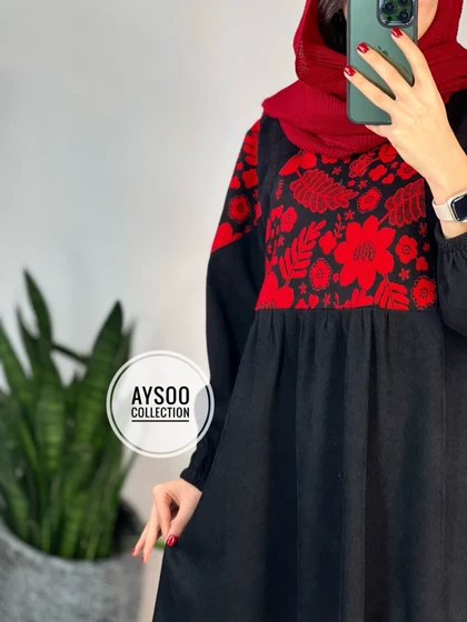 پیراهن مانتویی نوشین(پیش فروش1)