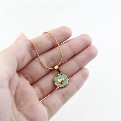 گردنبند زنانه قلب مینیمال