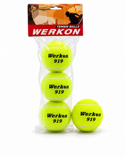 توپ تنیس سبز WERKON 919 پک سه عددی