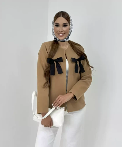 پالتو کتی طرح پاپیون کد Ps003 برند ردا