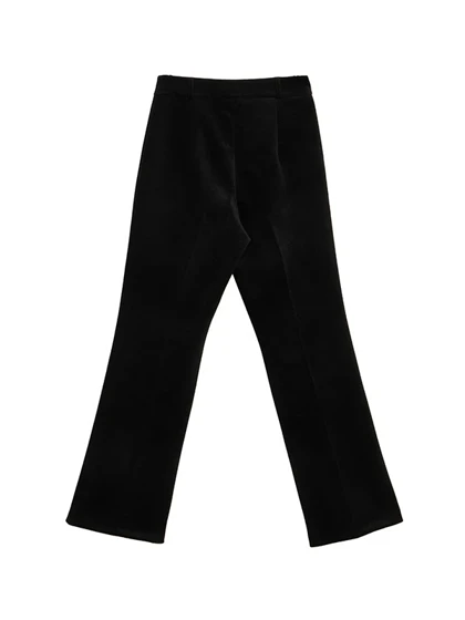 شلوار زنانه مخمل پاییزی راسته قد بلند 10109