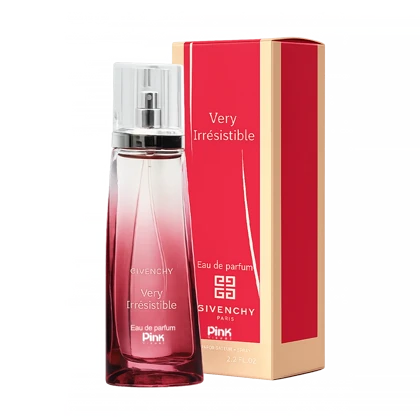 ادوپرفیوم زنانه پینک ویژوآل Pink مدل جیوانچی وری ایرسیستیبل Givenchy Very Irresistible حجم 65 میلی لیتر طرح مارک