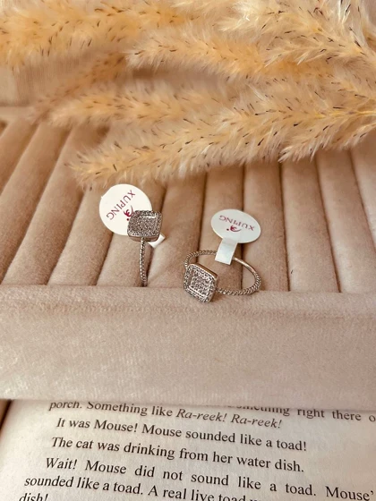 انگشتر نگینی جواهری ژوپینگ M81