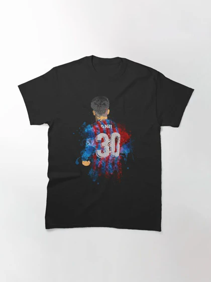 تیشرت ورزشی بارسلونا | تیشرت FC Barcelona طرح Gavi_Barcelona Star کد 144361