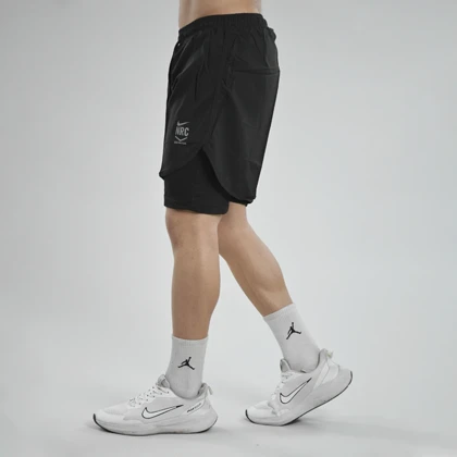 شلوارک کشاله دار ورزشی مردانه نایک مدل Dri Fit-4H0213 مشکی