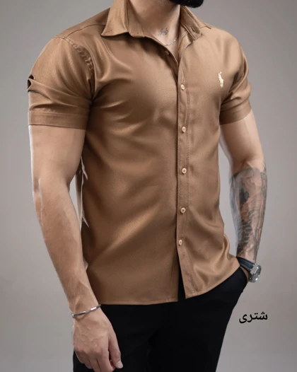 پیراهن مازراتی کجراه کوتاه-کد5377