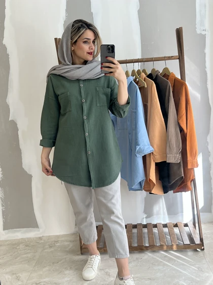 مانتو شومیزی گلوریا