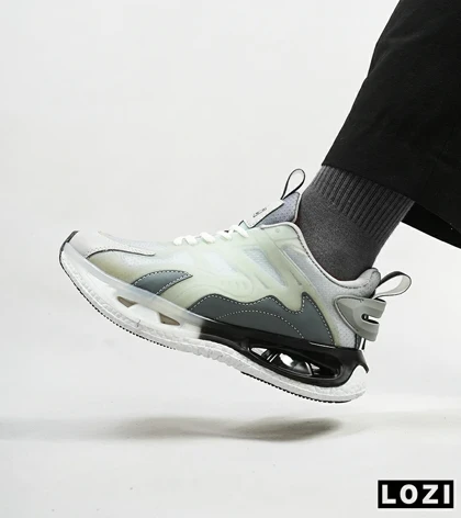 کفش کتانی مردانه سبز خاکستری مشکی ADIDAS Customize Run