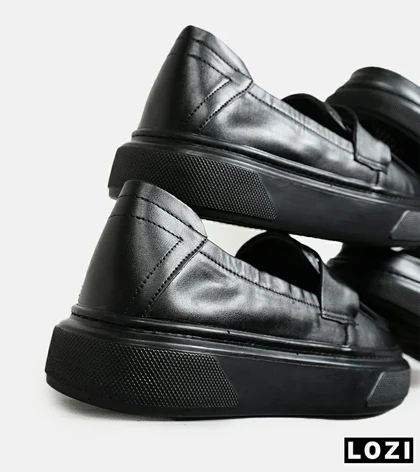 کالج مردانه مشکی Bottega Veneta مدل 6973