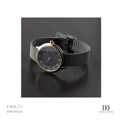 ساعت مچی عقربه ای زنانه دنیش دیزاین (Danish design) مدل IV70Q1194 Funen Grey Gold