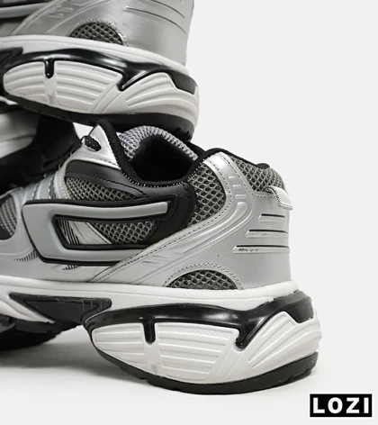 کفش کتانی مردانه نقره ای خاکستری DIESEL S-SERENDIPITY SPORT مدل 5384