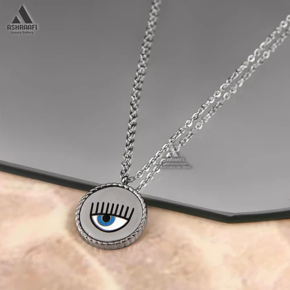 گردنبند زنانه تک چشم Evil Eye Necklace