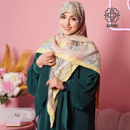 روسری ابریشم توییل شهر