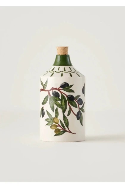 روغن‌ریز Bella Maison مدل Olive سرامیکی - چندرنگ