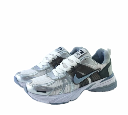 کفش اسپرت مردانه برند نایکی nike مدل وی تو کی V2K سفید نقره ای کد 706