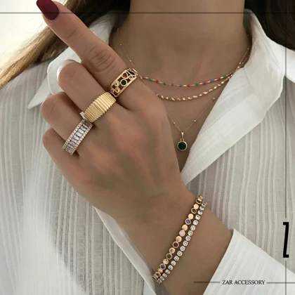 دستبند زنانه تنیسی