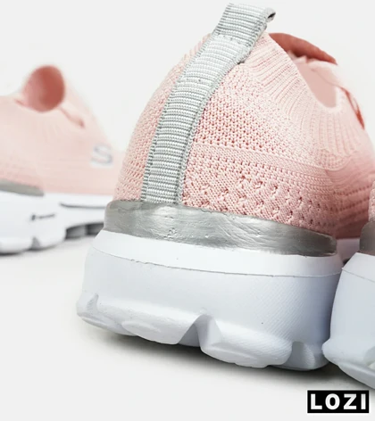 کتانی طبی زنانه صورتی اسکیچرز SKECHERS