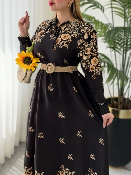 پیراهن روزمره رز 0302