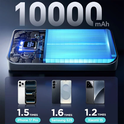 پاور بانک 10000 جویروم Joyroom مدل JR-QP191 MINI توان 22.5 وات