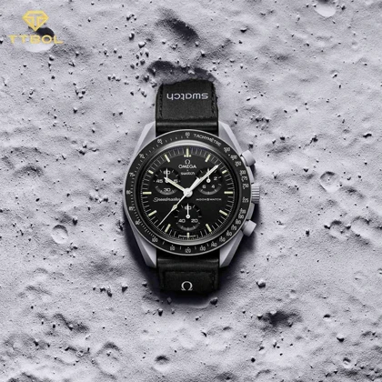 ساعت مچی امگا سواچ OMEGA SWATCH MISSION TO THE MOON SO33M100